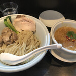 らーめん三極志 - マッサマンカレーつけ麺(1000円)