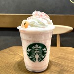 Sutabakkusukohiekusupasaashigarasabisuerianoborisen - さくらストロベリー白玉フラペチーノ