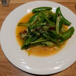ジンホア - 季節野菜のXO醤炒め