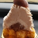 パティスリー プラリ - 栗クリームが多いのとペーストが嬉しい( ´∀`) 