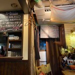 ポン・ド・リゼール  - 店内（座席より右まわり）➡︎