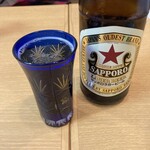 富の蔵  - 赤星はテンションが上がる。グラスもいい感じ。