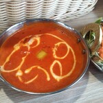 エベレスト ナンハウス＆バー - バターチキンカレー