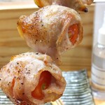 焼き鳥 ばかちん - トマト巻