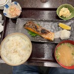 Toki - 銀鮭塩焼き定食