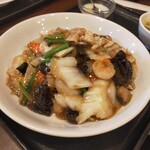 香港厨房 風香園 - ランチの八宝菜セット