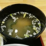 Jingisukan Hitsuji Niku Ryouri Koshiro - 味噌汁