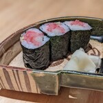 鮨 蒼井 - ネギトロ巻き