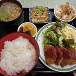 常盤 - ササミかつ定食