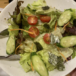 焼肉処 まるます家 - 野菜サラダ♬