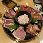 焼肉処 まるます家 - まるます家盛り♬ 2500円