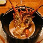 鎌倉山 - 伊勢エビのブイヤベース＠伊勢エビは目の前でさばかれました