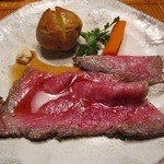 鎌倉山 - ローストビーフ＠ソースは和風醤油を選択
