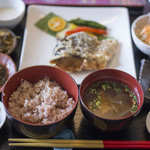 お食事処 峠の茶屋 - 笑定食（白身魚のタルタルソース）1100円