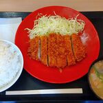 かつや - ロースカツ定食飯大 891円