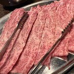 焼肉ホルモン ぼんず - 和牛特上ロースの炙りポン酢