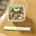 彩菜ダイニング Y's kitchen - ふんわりから揚げとシャキシャキ蓮根の甘酢炒め