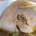 中華そば 深緑 - もろみポーク バラ