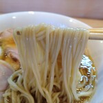 中華そば 深緑 - 自家製中細ストレート麺