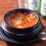 韓式純豆腐鍋 (附米飯)