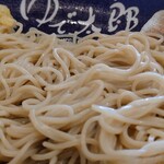 ゆで太郎 - 「三たて」もり蕎麦 こしがあり香りも良い