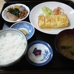 あほだら亭 - たまごやき定食５００円