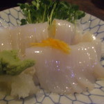 高砂家 - 烏賊刺身