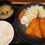 Den Gana - アジフライ定食 780円