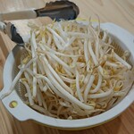 Sumiyaki jingisu kan maruko - 単品焼き野菜（もやし）250円