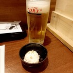 En - ビールとお通し