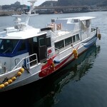 明石 - 今日は海上タクシーで。