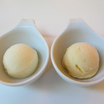 cafe West53rd - バニラとグレープフルーツのアイス