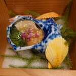 銀座 しのはら - 貝4種