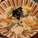 銀座 しのはら - 毛蟹のコロッケご飯