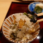 銀座 しのはら - 毛蟹のコロッケご飯