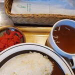 Barun - 福神漬けとスープ
