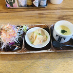 Saboten Kafe - 前菜３種盛り