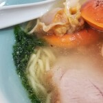 塩そば専門店 桑ばら - 煮込み生海苔帆立のそば