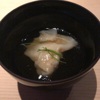 焼鳥 篠原 - ワンタンスープ