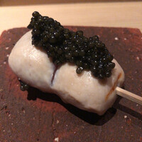 焼鳥 篠原 - ささみキャビアのせ