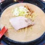 麺屋 隹 - こってり(大盛りスープ増し)