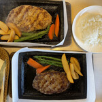 赤坂 - 手作りハンバーグステーキ＆ライス
