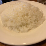 かつれつ四谷たけだ - ご飯炊き立て艶々