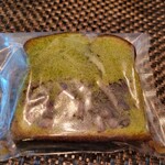 香雲堂本店 - 抹茶とあずきのパウンドケーキ
