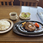 Biggu Shefu - ハンバーグステーキ（150g）和風焼きランチ　¥750