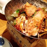 覚弥別墅  - いきいき鶏　味噌すき