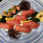 魚料理の店 達 - 生まぐろ寿司定食
