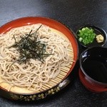 くるま屋 - のどごし抜群！当店自慢のざるそばです(^^)