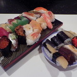 かねとも寿し - 最特上寿司（2000円）