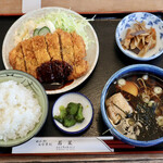 若菜 - サービスランチ・豚カツ